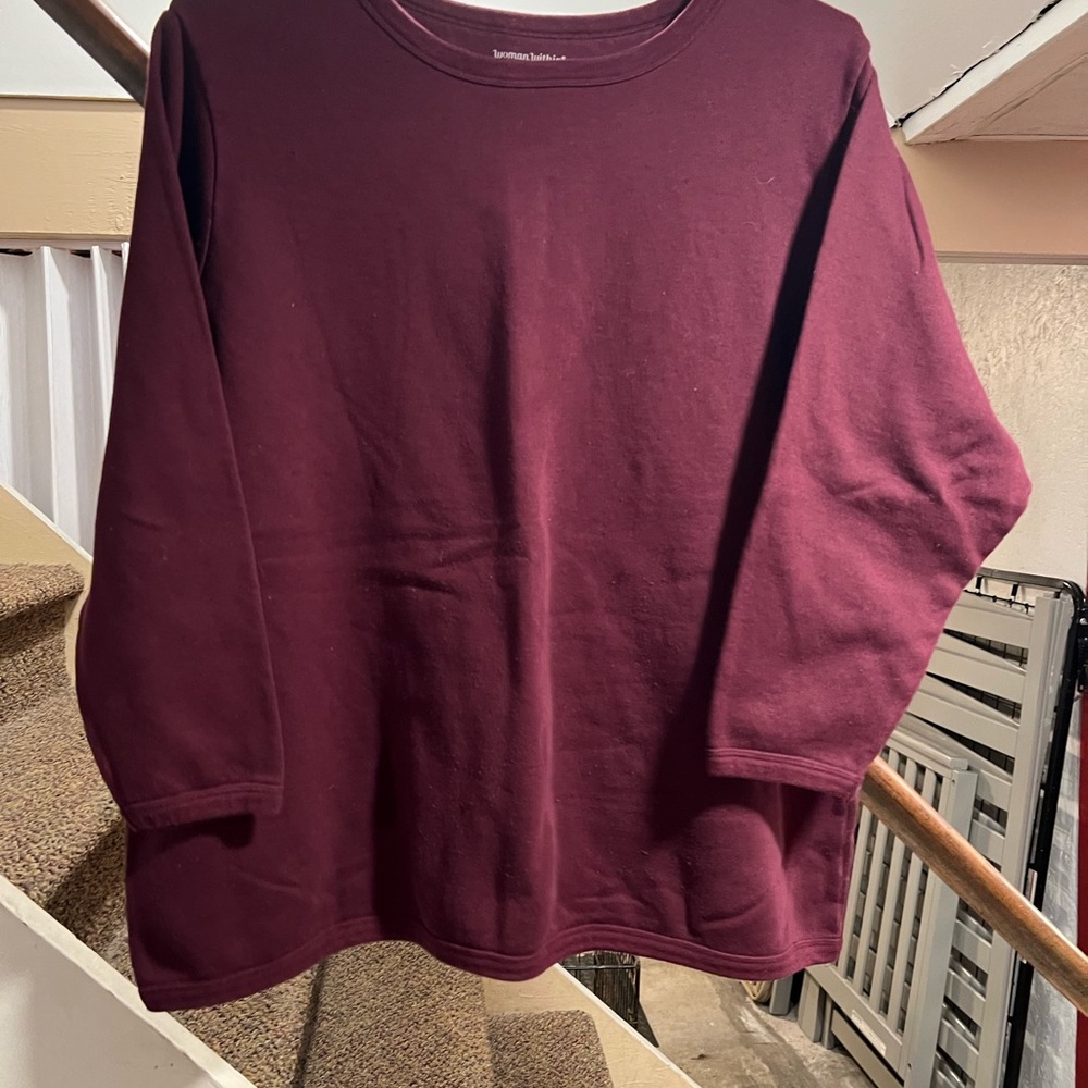 Woman Within Sweater